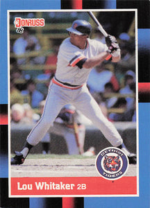 1988 Donruss Lou Whitaker #173