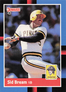 1988 Donruss Sid Bream #188