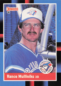 1988 Donruss Rance Mulliniks #197