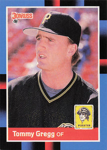 1988 Donruss Tommy Gregg #203 RC