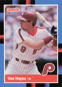 1988 Donruss Von Hayes #207
