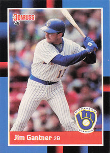 1988 Donruss Jim Gantner #214