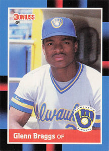1988 Donruss Glenn Braggs #240