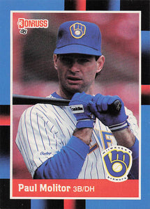 1988 Donruss Paul Molitor #249