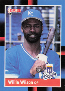 1988 Donruss Willie Wilson #255