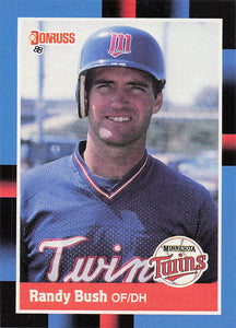 1988 Donruss Randy Bush #272