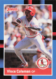 1988 Donruss Vince Coleman #293