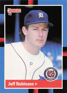 1988 Donruss Jeff Robinson #296 RC