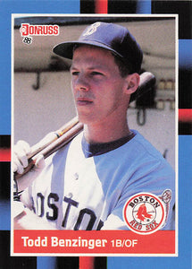 1988 Donruss Todd Benzinger #297 RC