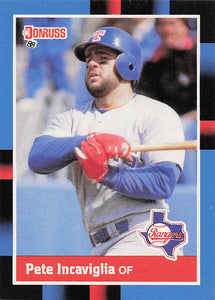 1988 Donruss Pete Incaviglia #304