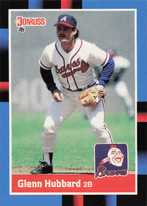 1988 Donruss Glenn Hubbard #314