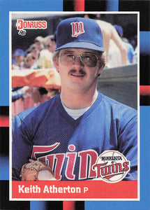 1988 Donruss Keith Atherton #318