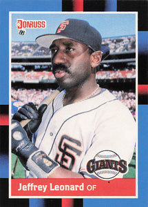 1988 Donruss Jeffrey Leonard #327