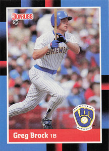 1988 Donruss Greg Brock #337