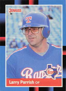 1988 Donruss Larry Parrish #347