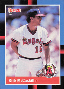 1988 Donruss Kirk McCaskill #381