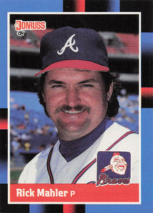1988 Donruss Rick Mahler #389