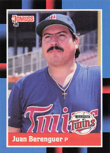 1988 Donruss Juan Berenguer #395