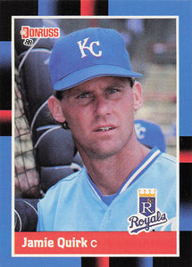 1988 Donruss Jamie Quirk #404
