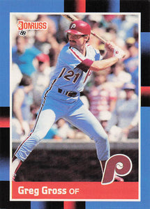 1988 Donruss Greg Gross #412