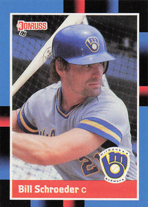 1988 Donruss Bill Schroeder #419