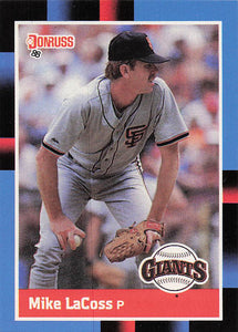 1988 Donruss Mike LaCoss #436