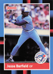 1988 Donruss Jesse Barfield #442