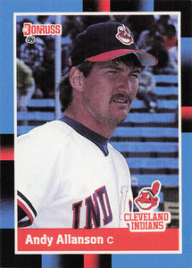1988 Donruss Andy Allanson #465