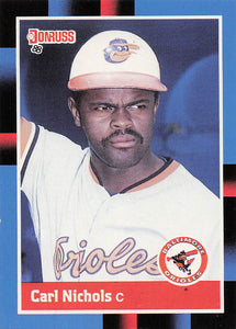 1988 Donruss Carl Nichols #477 RC