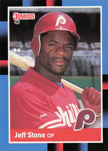 1988 Donruss Jeff Stone #482