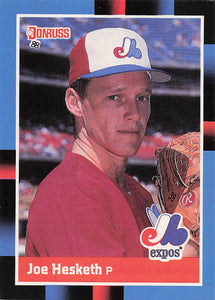 1988 Donruss Joe Hesketh #504