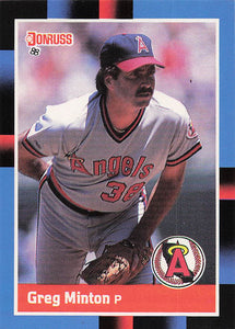 1988 Donruss Greg Minton #505