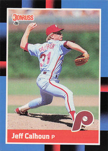 1988 Donruss Jeff Calhoun #509