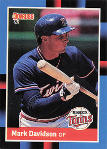 1988 Donruss Mark Davidson #519 RC