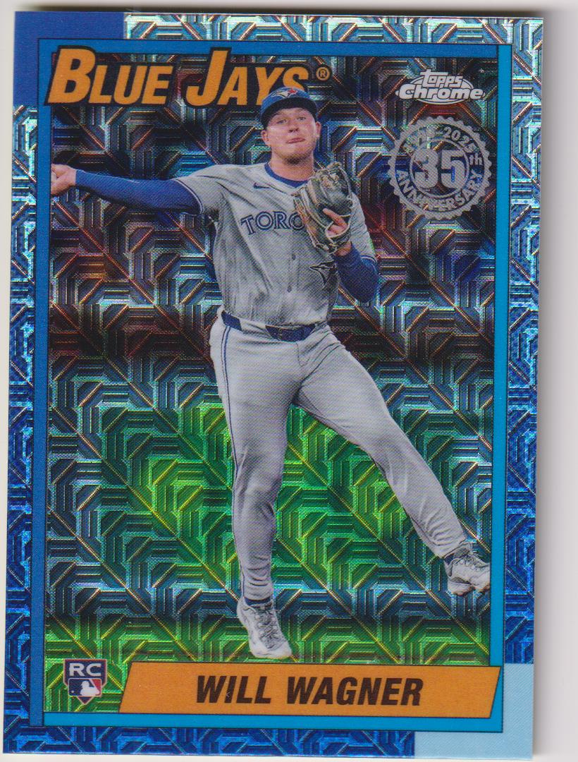2025 Topps Baseball 1990 Topps Baseball Chrome Mojo Will Wagner #T90C-146