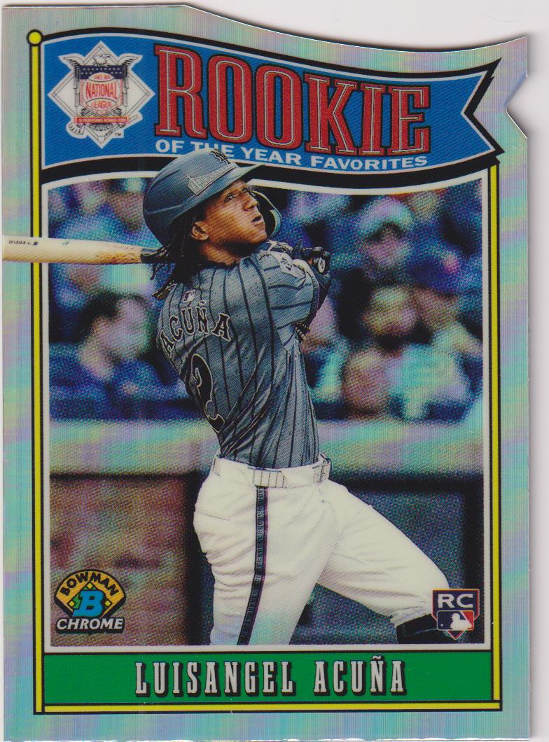 2025 Bowman Baseball Rookie of the Year Favorites Luisangel Acuña #ROY-4
