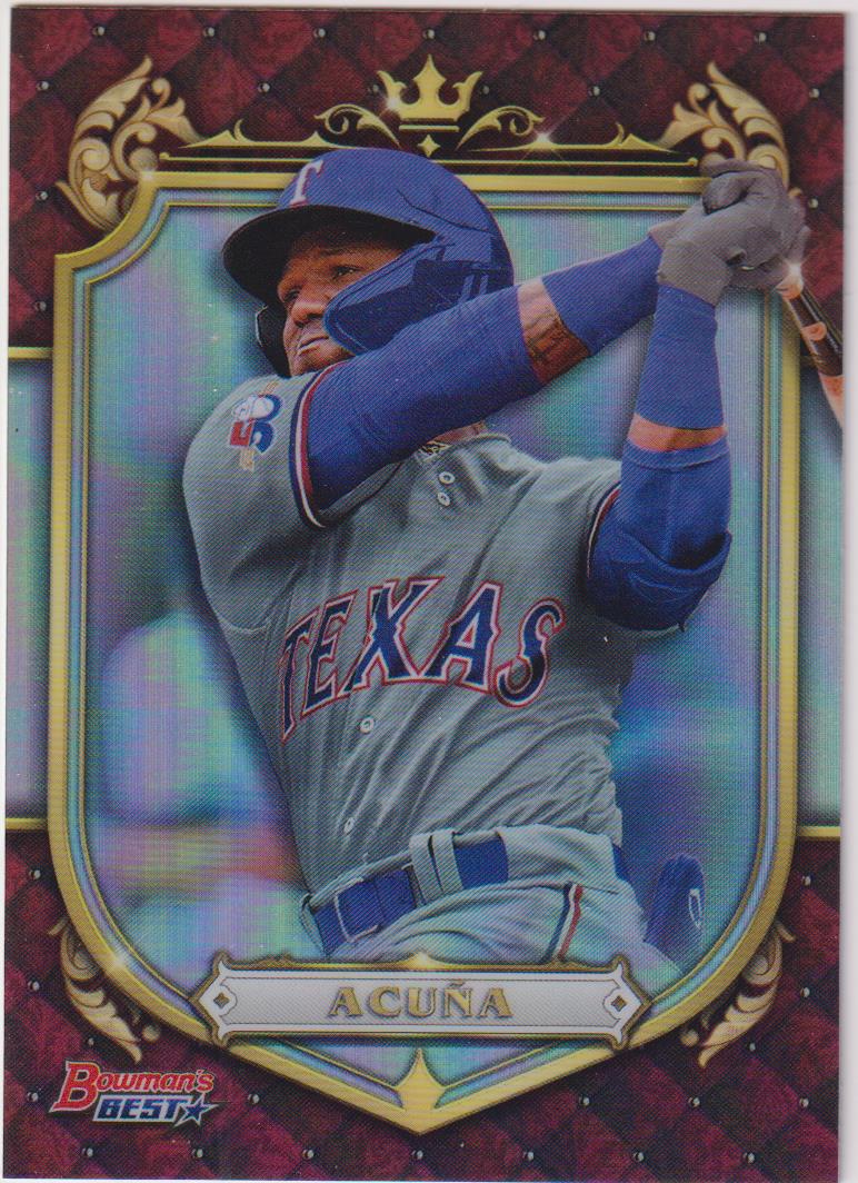 2022 Bowman's Best Baseball Prospective Royalty Luisangel Acuña #PR-10