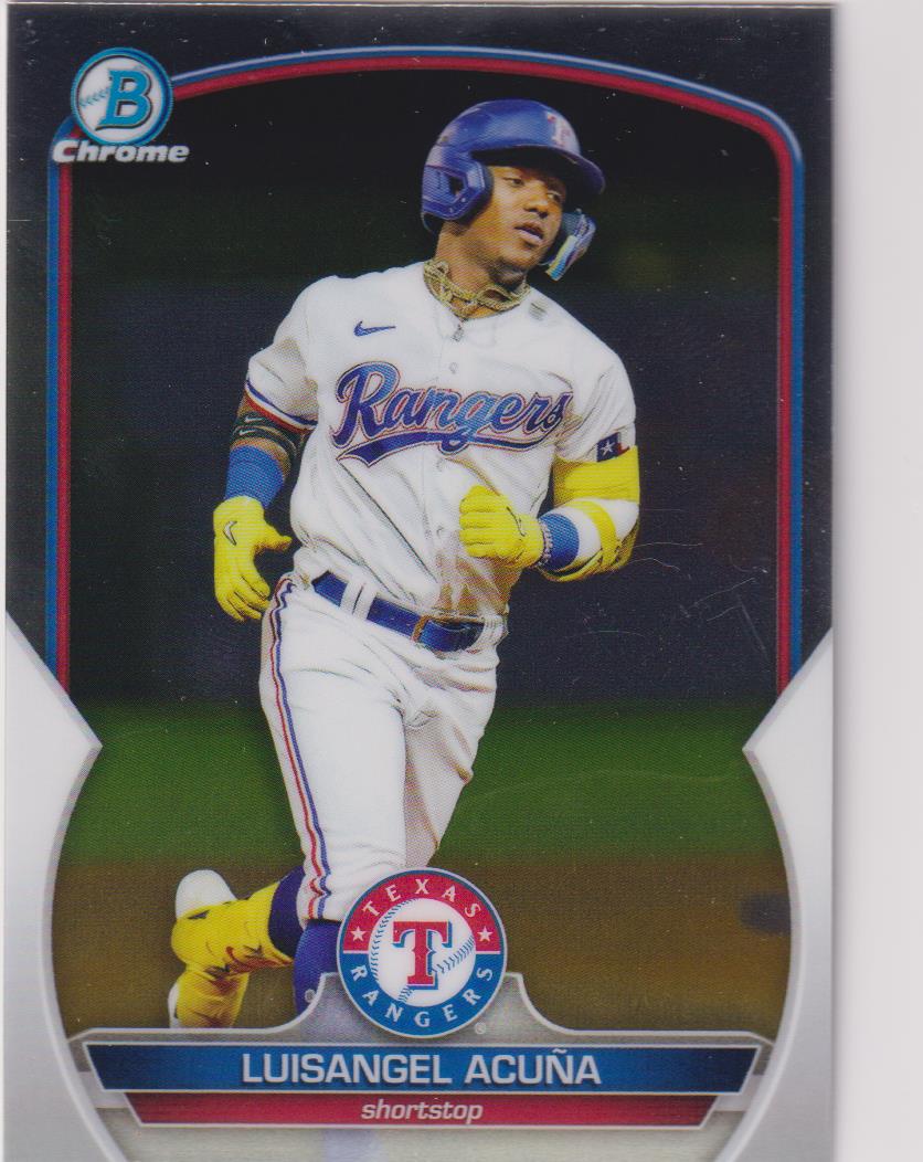 2023 Bowman Baseball Chrome Prospects Luisangel Acuña #BCP-104