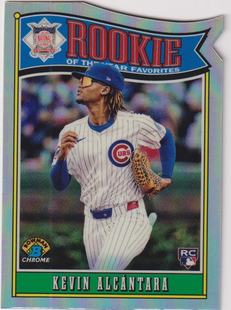 2025 Bowman Baseball Rookie of the Year Favorites Kevin Alcántara #ROY-15
