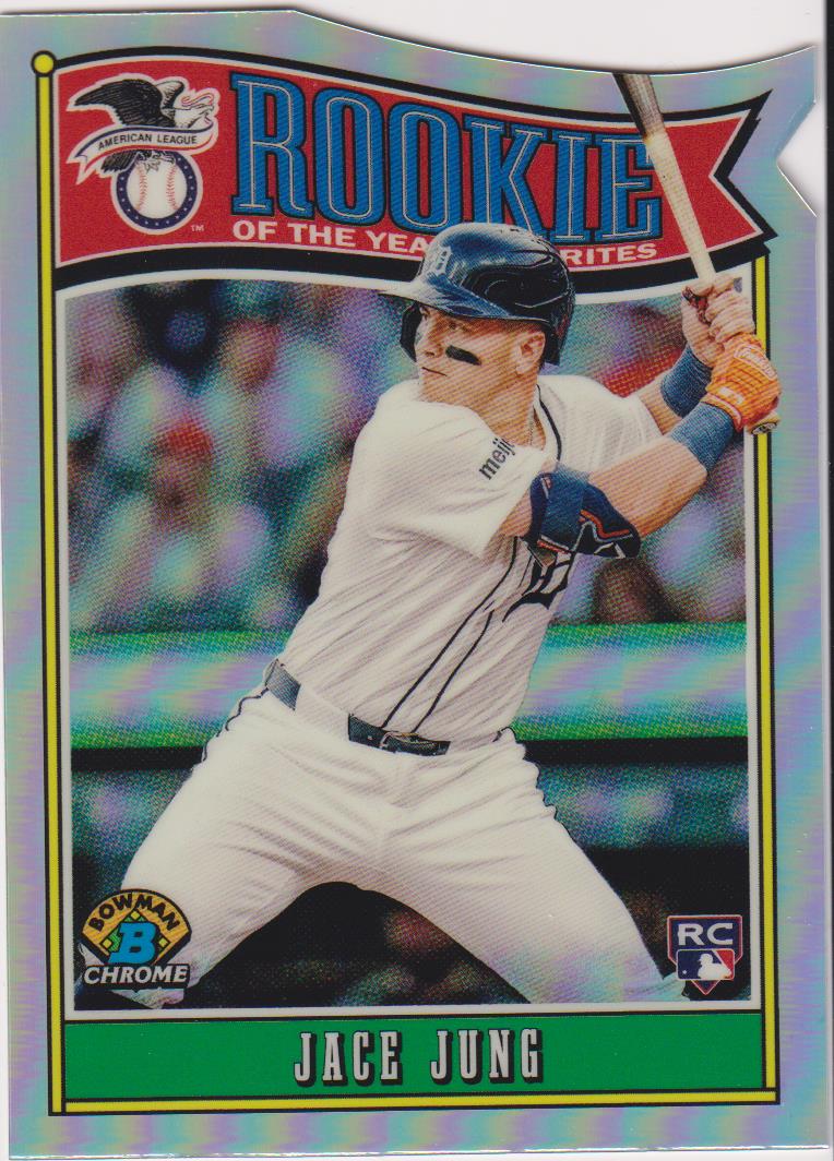 2025 Bowman Baseball Rookie of the Year Favorites Jace Jung #ROY-8