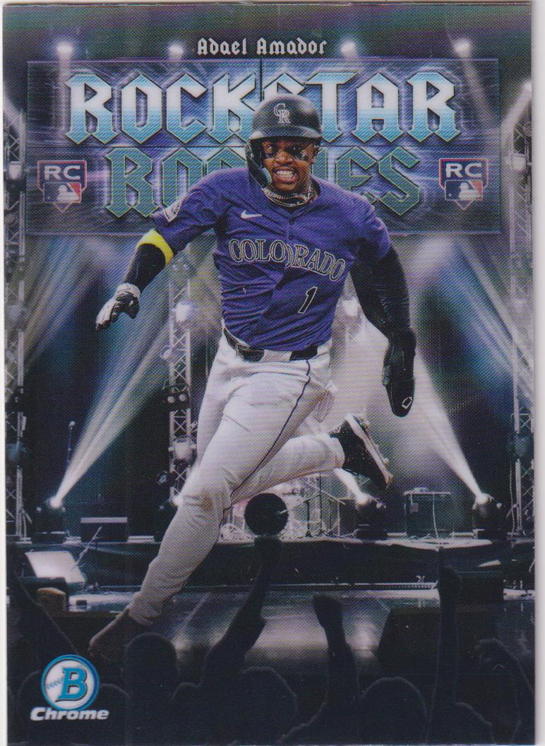 2025 Bowman Baseball Rockstar Rookies Adael Amador #RR-1