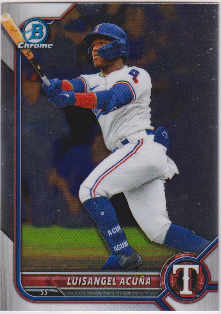2022 Bowman Draft Baseball Chrome Luisangel Acuña #BDC-159
