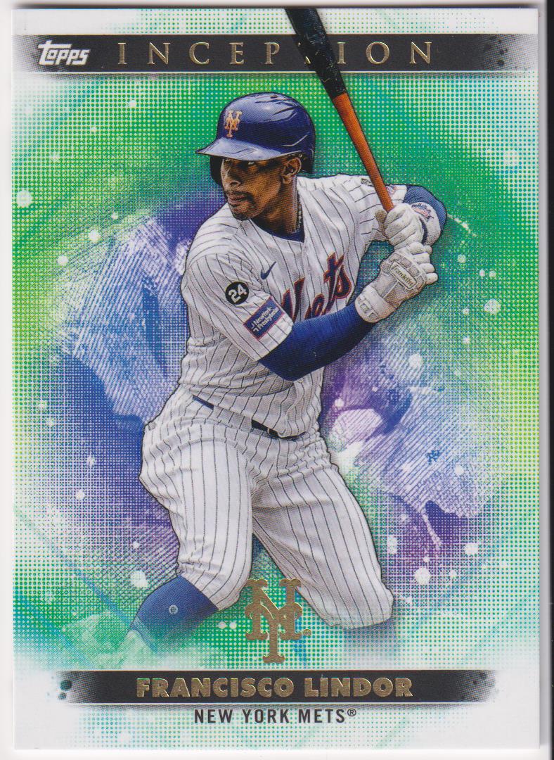 2024 Topps Inception Baseball Green Francisco Lindor #19