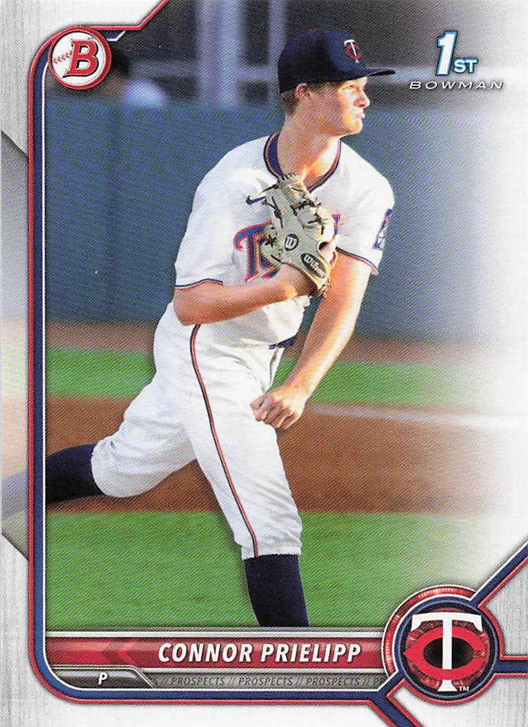 2022 Bowman Draft Baseball Connor Prielipp #BD-8