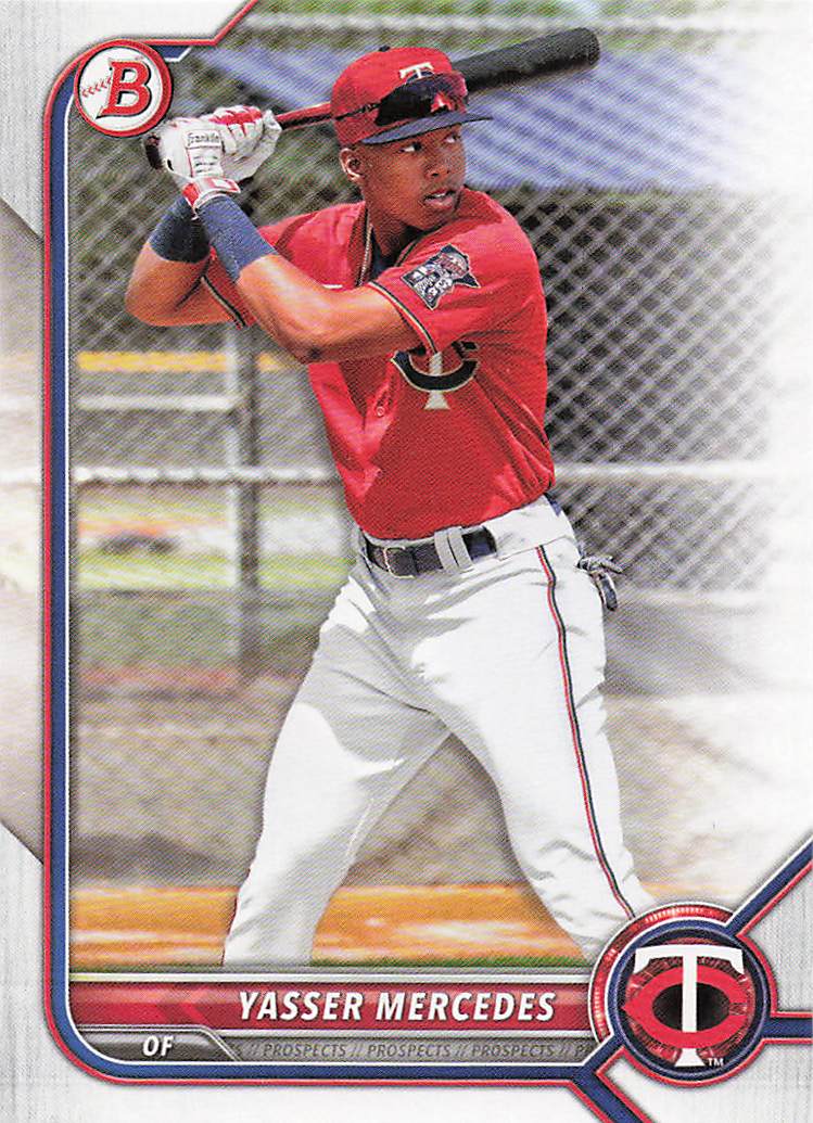 2022 Bowman Draft Baseball Yasser Mercedes #BD-11