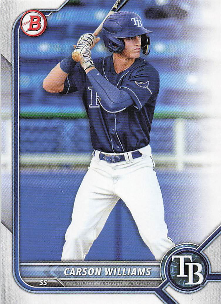 2022 Bowman Draft 1st Edition Baseball Carson Williams #BD-14