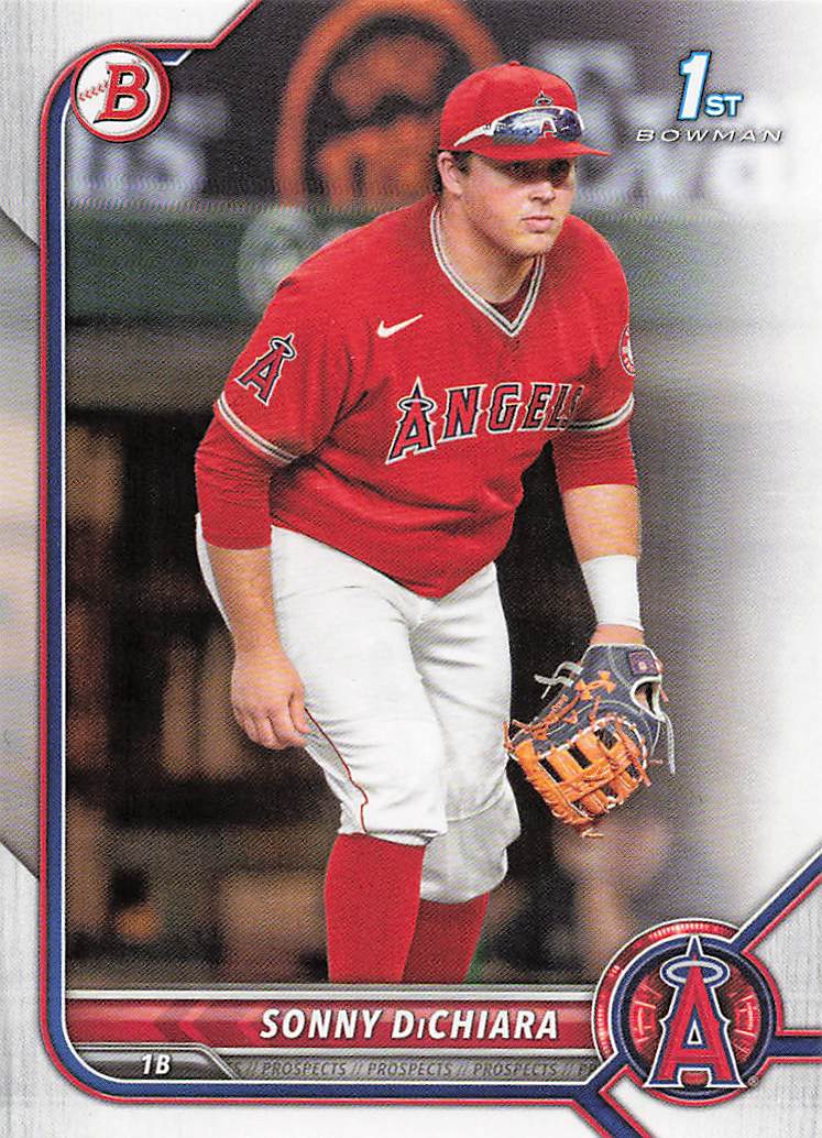 2022 Bowman Draft Baseball Sonny DiChiara #BD-16