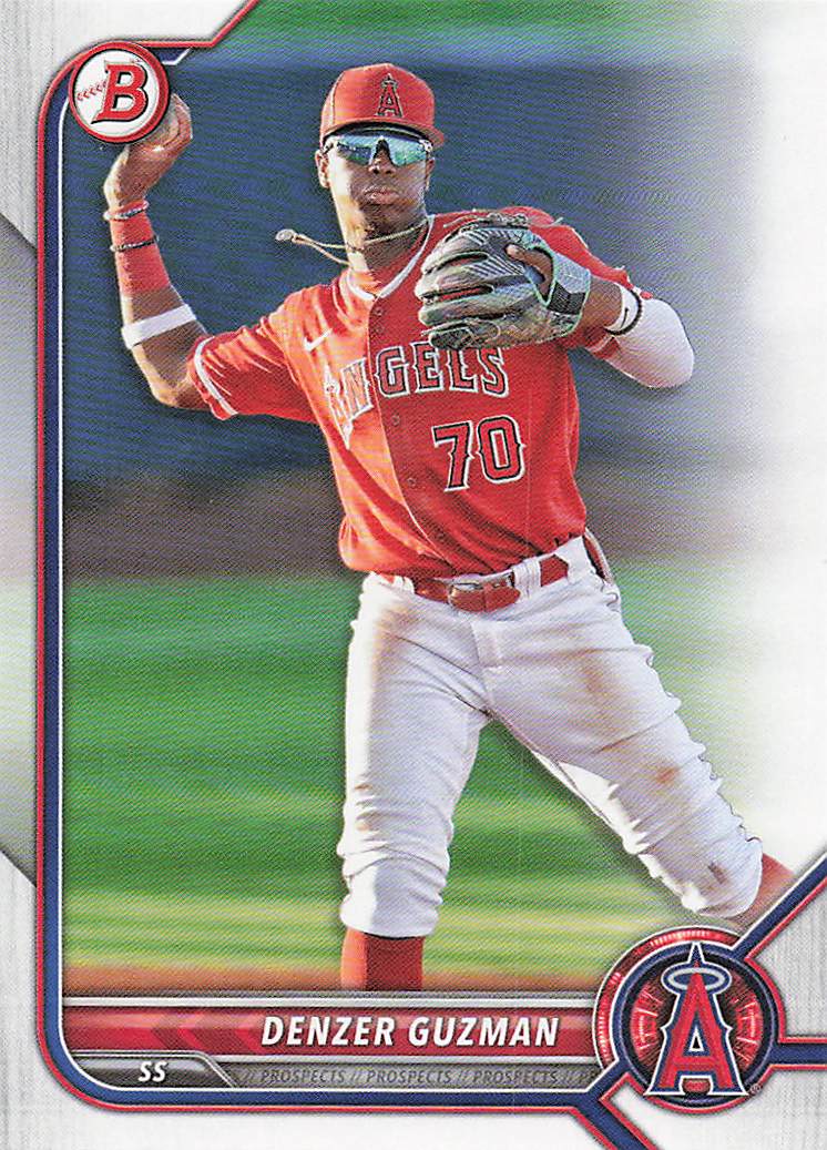 2022 Bowman Draft Baseball Denzer Guzman #BD-20