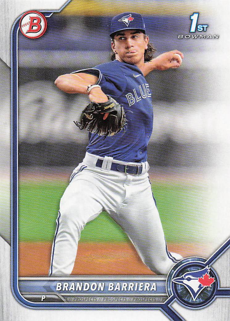 2022 Bowman Draft Baseball Brandon Barriera #BD-21