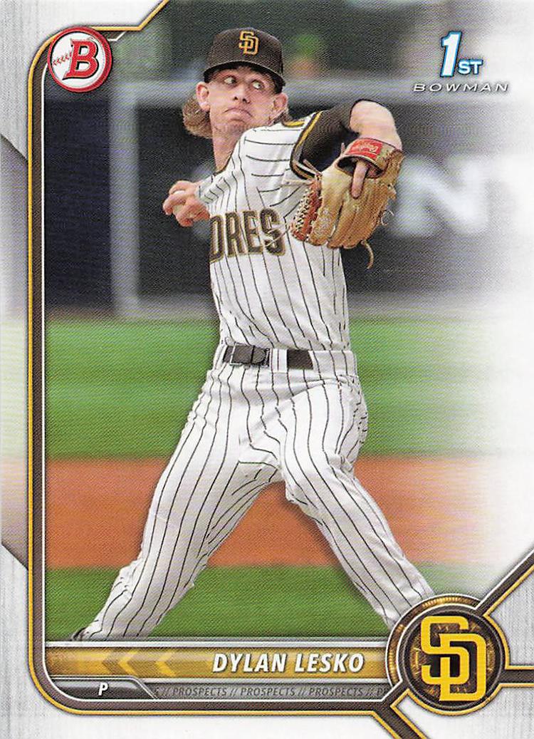 2022 Bowman Draft Baseball Dylan Lesko #BD-27